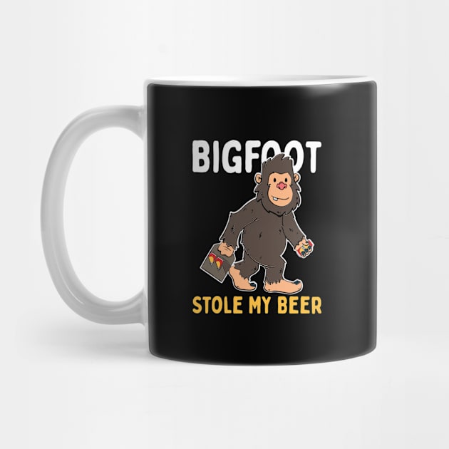 Bigfoot Stole My Beer by maxcode